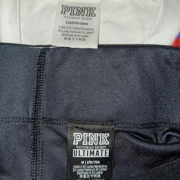 RARE HTF VS PINK LG SHIRT 2018, MED LEGGINGS GORGEOUS OUTFIT - Picture 13 of 16